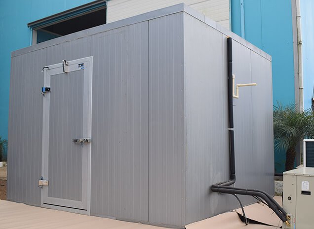 Modular cold room for fruit and vegetable