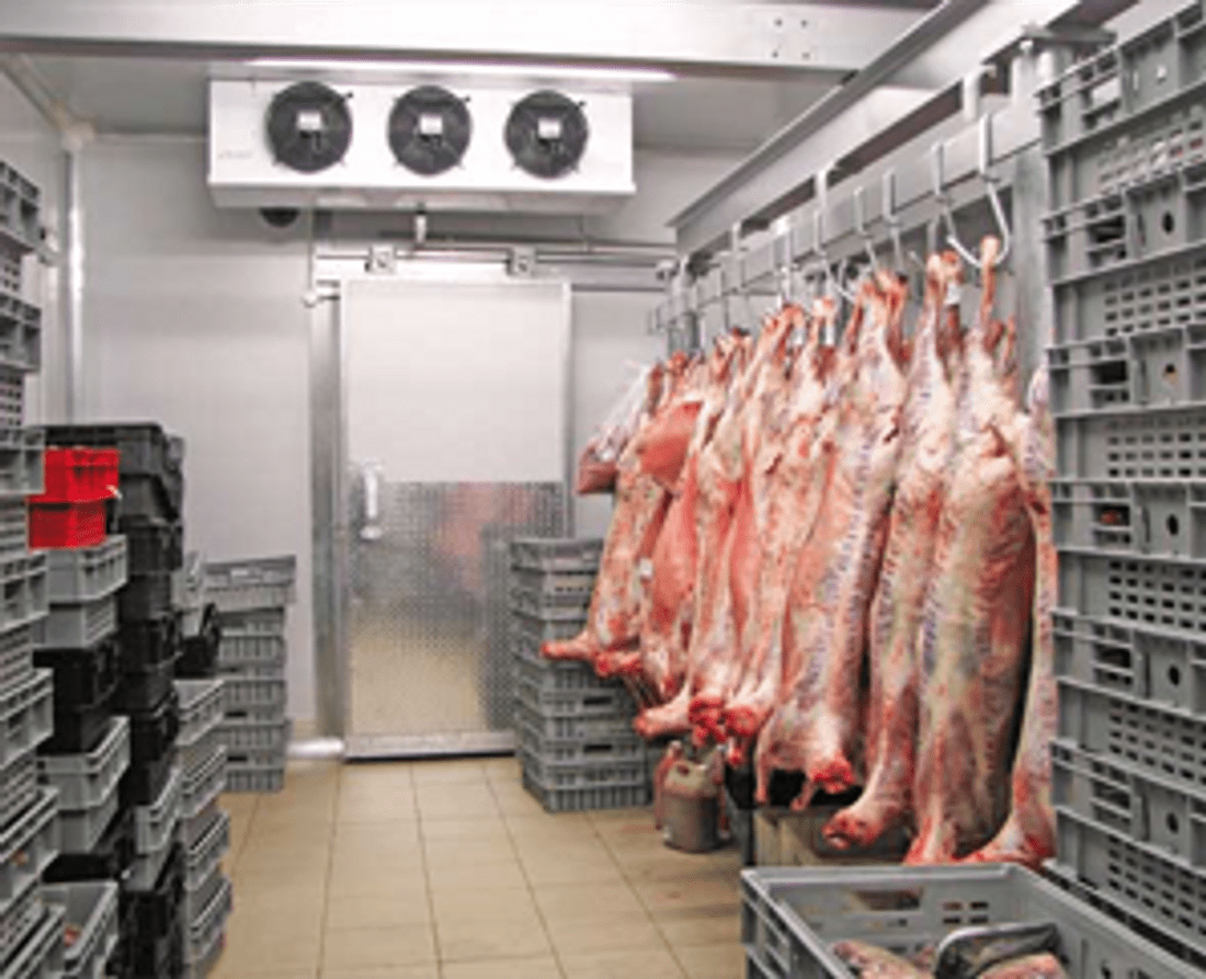meat freezer room