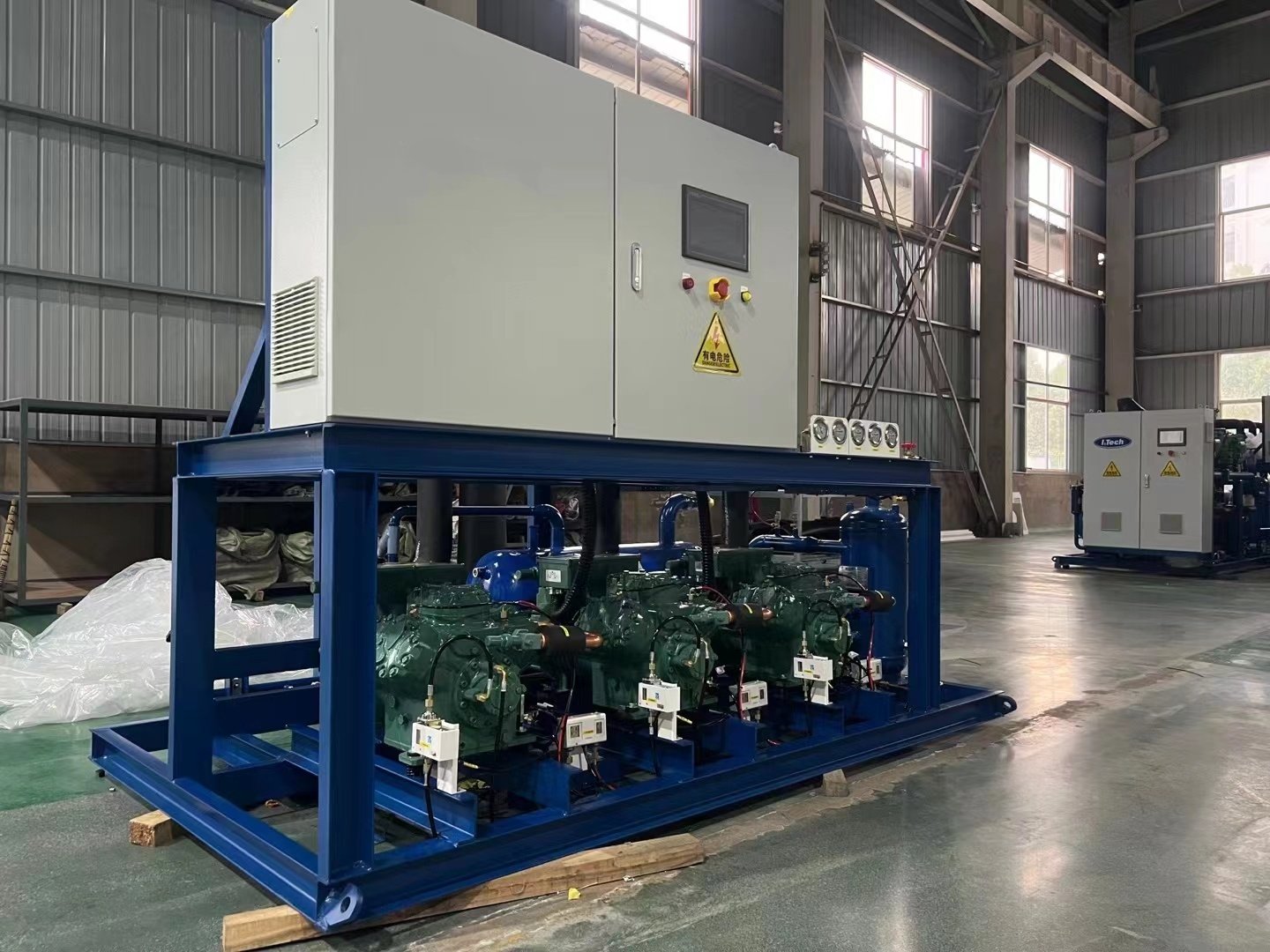 Rack compressor unit for cold room project