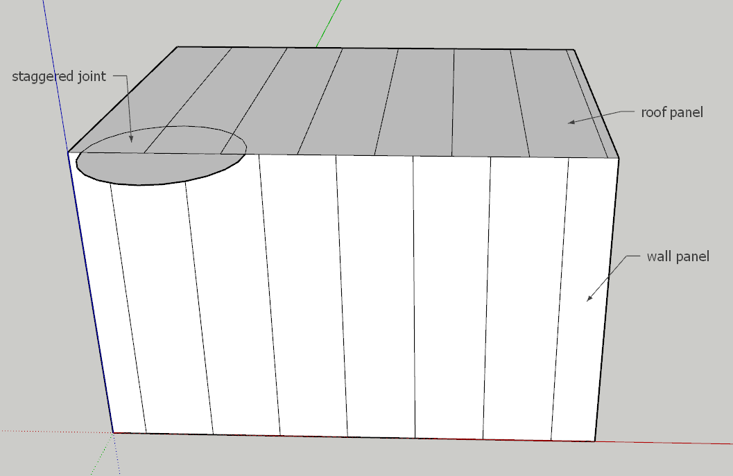 PIR insulation panel for cold storage room