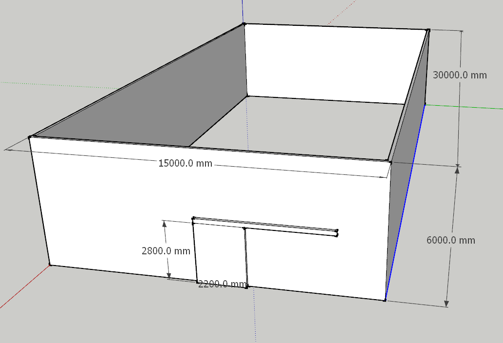 Freezer room for frozen food-fish 2