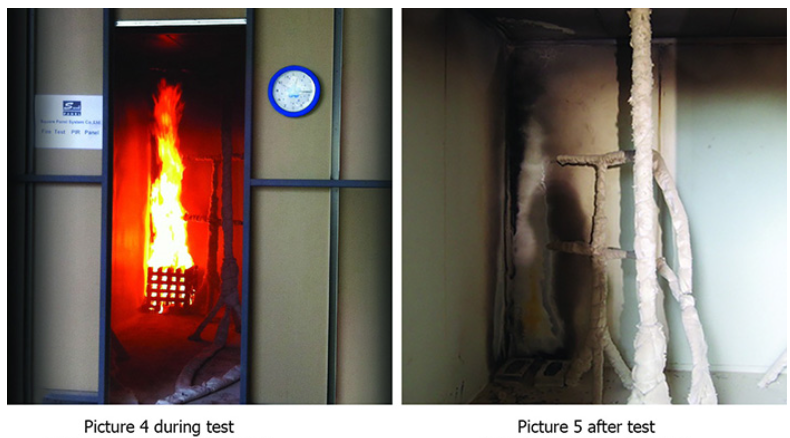 PIR insulation panel for cold storage room